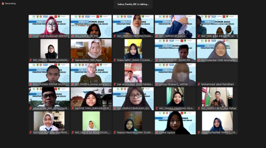 Webinar Forum Anak Daerah